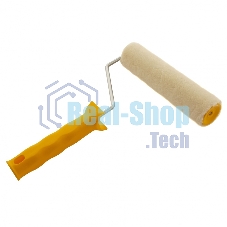 Валик Сибртех Лаки, 180 мм, ворс 5 мм, D 36 мм, D ручки 6 мм, велюр