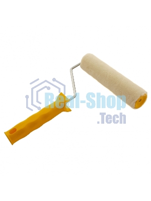 Валик Сибртех Лаки, 180 мм, ворс 5 мм, D 36 мм, D ручки 6 мм, велюр