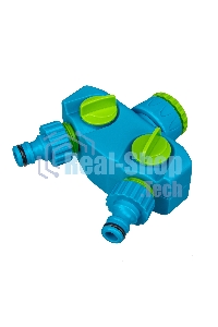 Разветвитель двухканальный, с внутренней резьбой 3/4