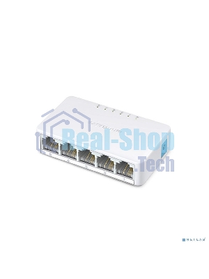 Коммутатор Mercusys MS105, 5 портов Ethernet 100 Мбит/с