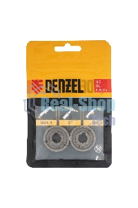 Подающий ролик Denzel V профиль под стальную проволоку 0,8-1 мм, 2 шт