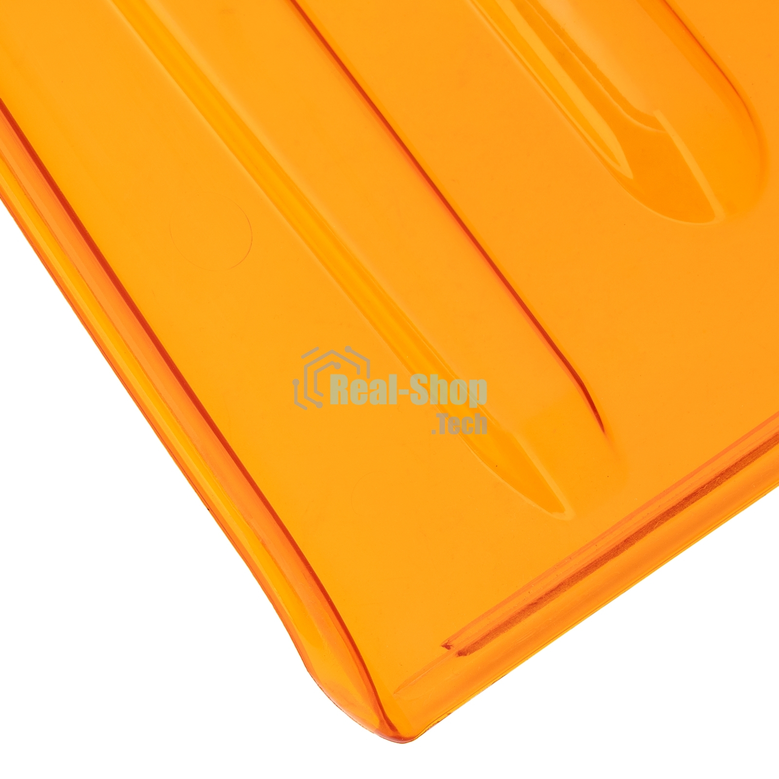 Лопата для уборки снега Сибртех поликарбонат, 270х360х840 мм, стальной черенок, усиленная