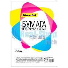 Бумага Silwerhof 716002 A4/55г/м2/250л./белый CIE94% общего назначения