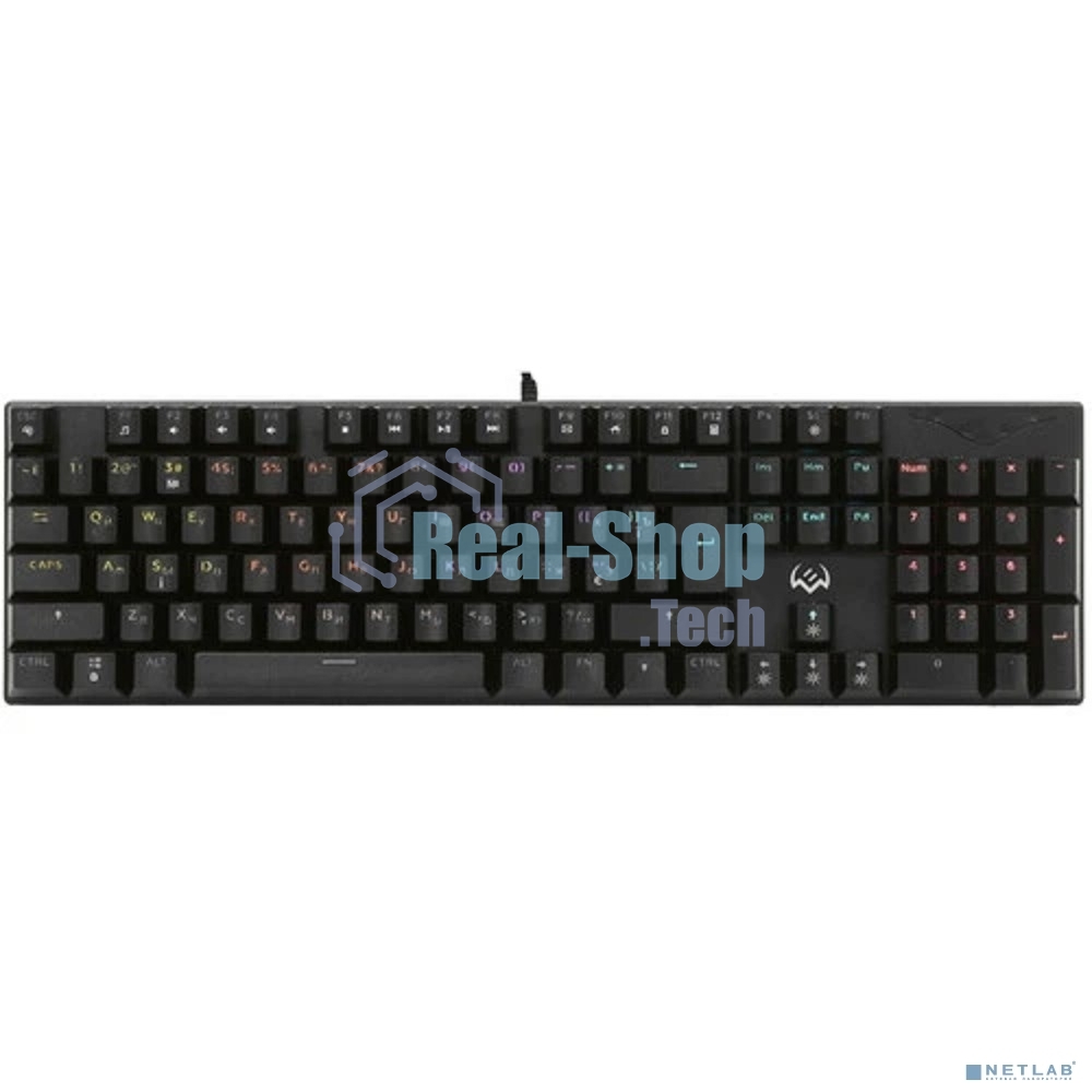 Клавиатура проводная игровая Sven KB-G9300 черная (Outemu Blue switches,104кл., подсветка)