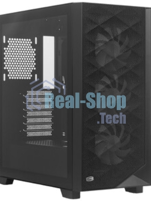 Компьютерный корпус PcCooler C3D510 BK ARGb черный без БП ATX 3x120мм 2xUSB3.0 1xUSB3.1 audio bott PSU