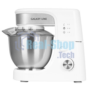 Миксер Galaxy Line GL 2231, белый, планетарный, 700 Вт, 12 скоростей
