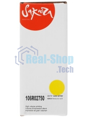 Картридж лазерный Sakura 106R02750 для Xerox WorkCentre 6655, Xerox WorkCentre 6655dn, черный, 11000