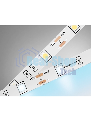 Светодиодная лента Ambrella light GS1803 5050 30Led/ 7.2W m/ 12V IP20 6500K/ 5000*10*1.87mm (2 конт.)
