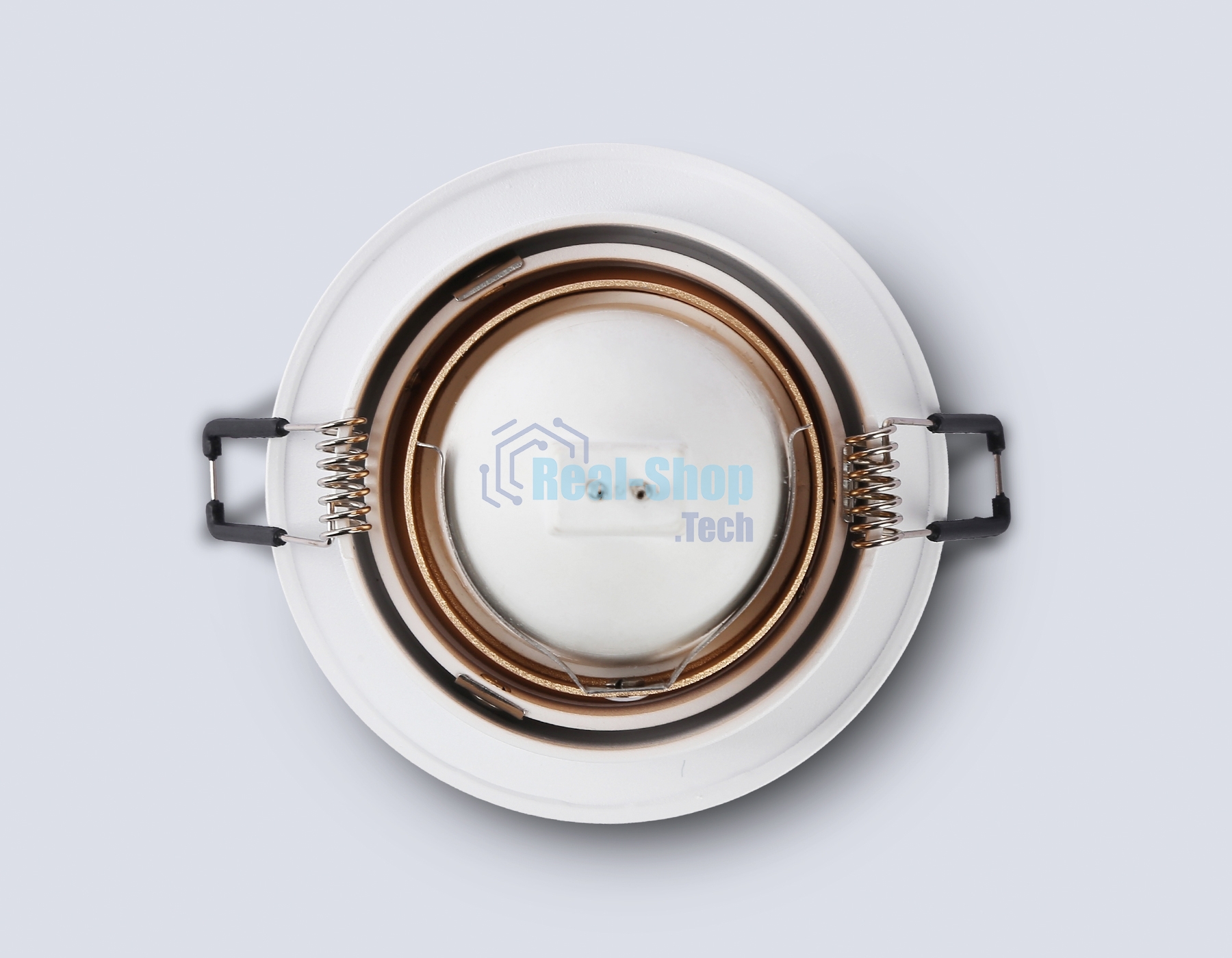 Встраиваемый точечный светильник Ambrella light TN102823 WH/GD белый/золото GU5.3 D92*50