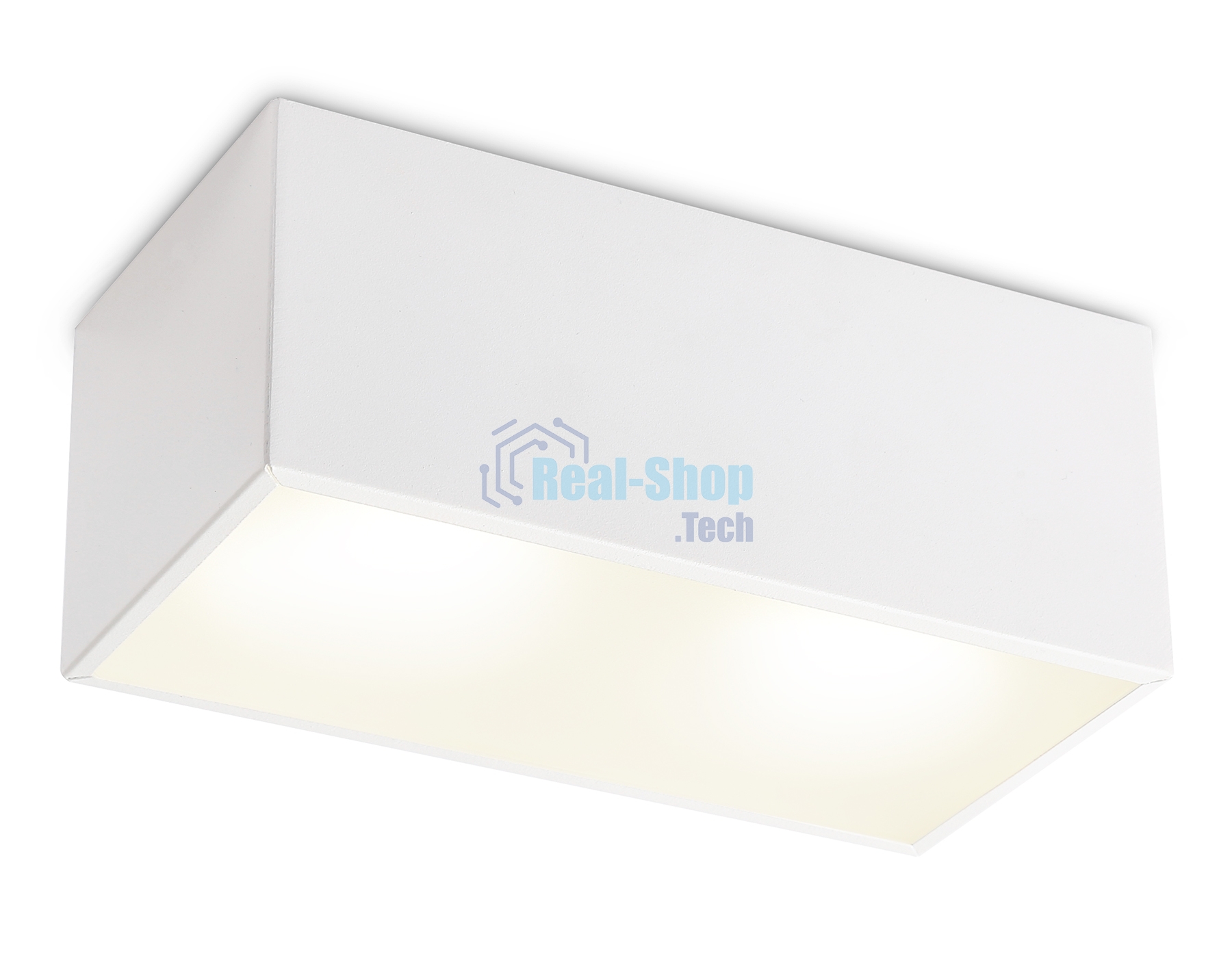 Светильник Ambrella light TN6534/2 WH белый IP44 GX53/2 200*100*80