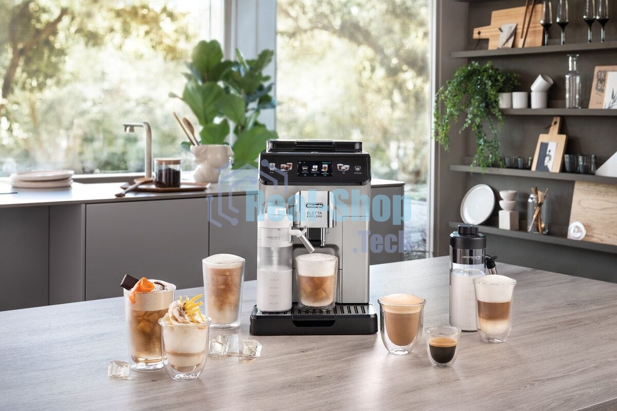 Кофемашина DeLonghi ECAM450.55.S серебристый/черный, исп. кофе - зерновой/молотый, 1.8 л, 1450 Вт, 19 бар