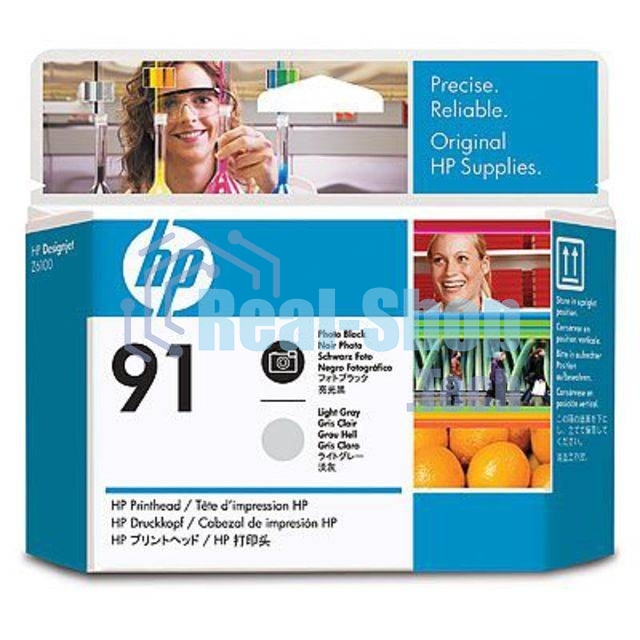 Картридж струйный HP №91 C9463A фото черный/светло-серый печатающая головка для HP Z6100
