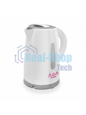 Чайник электрический Мастерица ЕК-1701M белый/серый