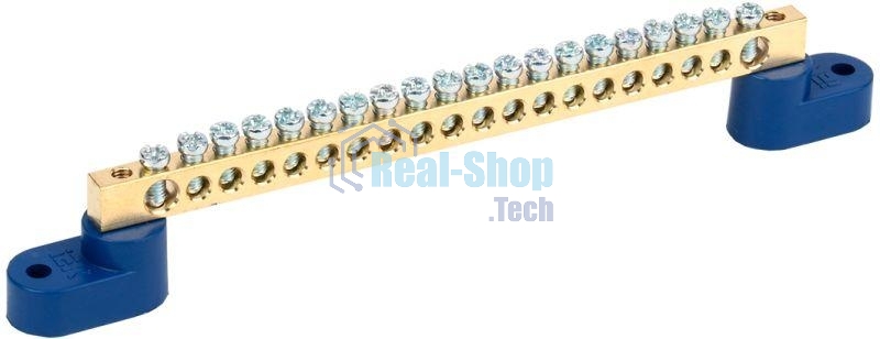 Шина нулевая ШНИ-6х9-20 У2-С на 2-х. угл. изол. ИЭК YNN10-69-20C2-K07