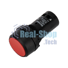 Кнопка Rexant EB22 возвратная красная NO+NC 230 В