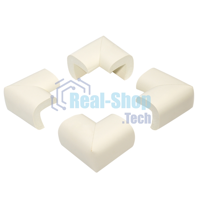 Мягкие накладки-протекторы для мебели (34x11x50 мм) 4 шт.