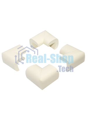 Мягкие накладки-протекторы для мебели (34x11x50 мм) 4 шт.