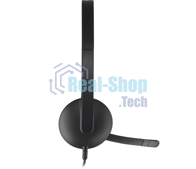 Гарнитура проводная Logitech Headset H340 USB graphite