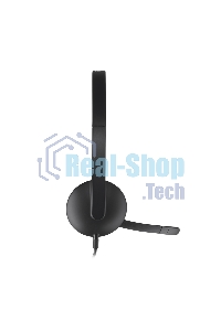 Гарнитура проводная Logitech Headset H340 USB graphite