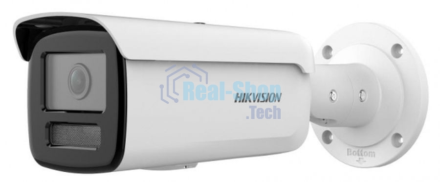 Камера видеонаблюдения IP Hikvision DS-2CD2T47G2H-LI(4MM) 4-4мм корп.:серый