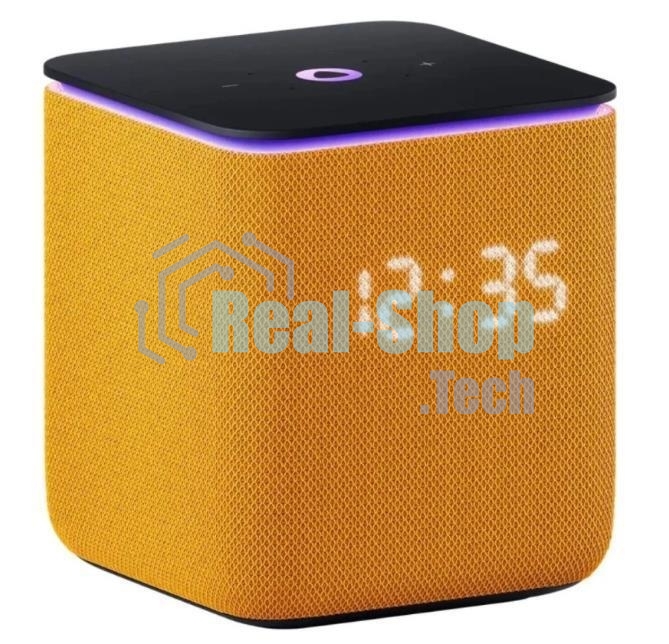 Умная колонка Яндекс Станция Миди, ZigBee, 24Вт, с голосовым ассистентом Алиса на YaGPT, оранжевый