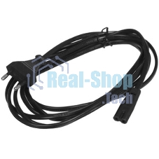 Кабель питания Cablexpert PC-184-VDE-3M, CEE 7/16-C7, 2х0.75мм2, 2.5A, VDE, 3м, черный, пакет
