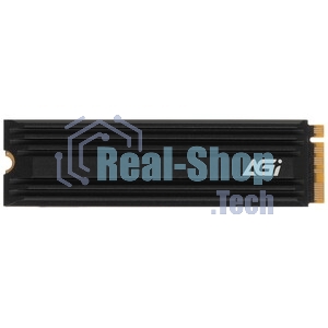 Накопитель SSD AGI AI828, 2Tb, PCIe 4.0 x4, M.2 2280, NVMe, R/W 7400/6700