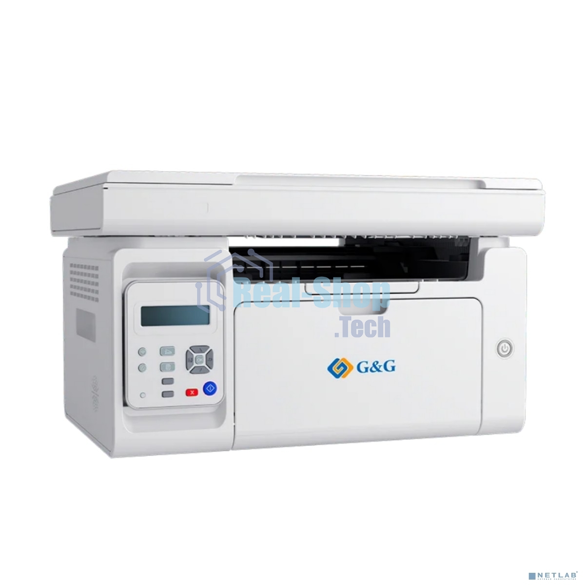 МФУ G&G M2022NW A4, лазерное, черно-белое, 22стр/мин, 1200x1200dpi, 800МГц, 256Мб, WiFi/USB/Ethernet, 1600стр/картридж, белый корпус (аналог Pantum M6506NW, картридж GT202T)(M2022NW)