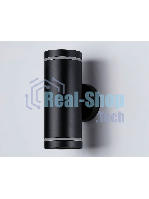 Светильник Ambrella light ST3333/2 BK черный IP54 GX53/2 max 15W 210*85*125