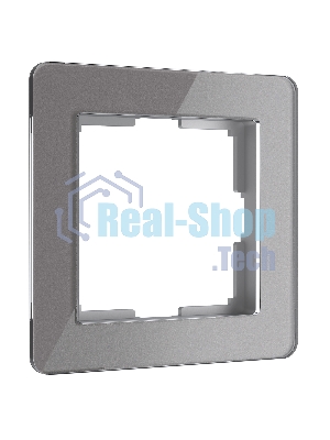 Рамка на 1 пост Acrylic (графит) W0012704