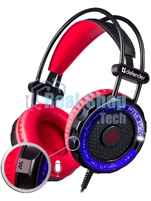 Комплект клавиатура+мышь Defender Singularity MKP-118 проводной, USB, 3200 DPI, чёрный