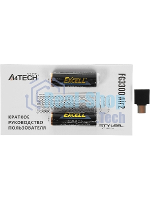 Комплект клавиатура+мышь A4Tech FStyler FG3300 Air2 беспроводной, USB, 2000 DPI, серый