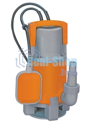 Насос погружной дренажный КРАТОН DWP-11 для грязной воды 7500 л/ч. Напор: 5 м. 400 Вт.