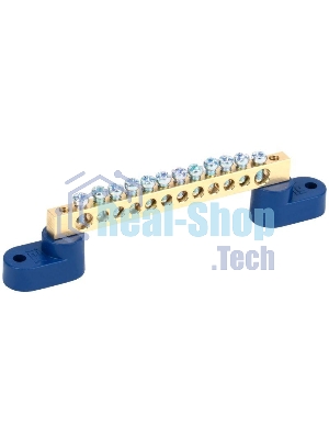 Шина нулевая ШНИ-6х9-12 У2-С на 2-х. угл. изол. ИЭК YNN10-69-12C2-K07