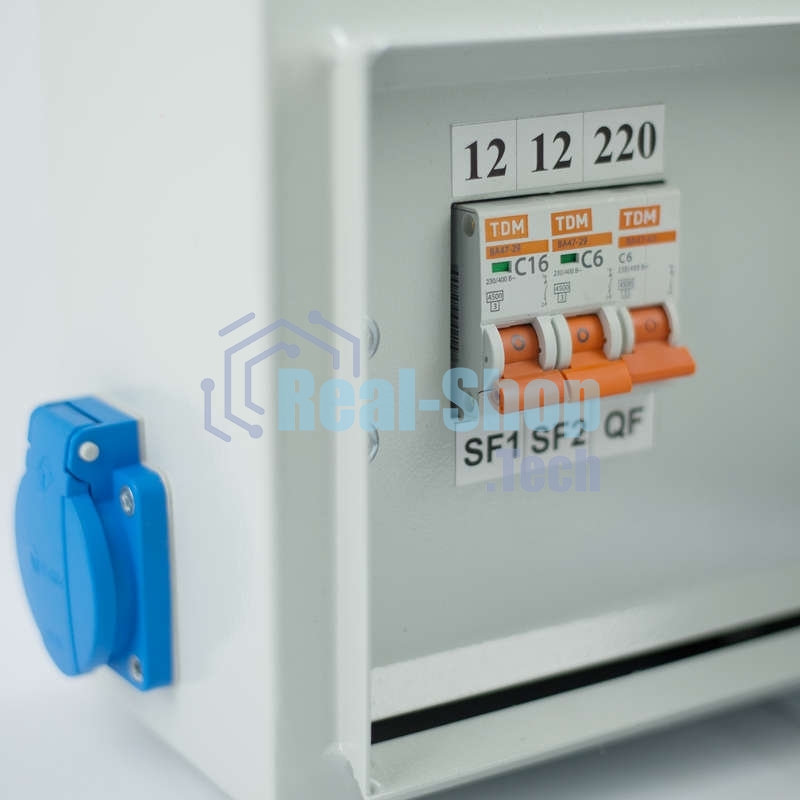 Ящик с понижающим трансформатором ЯТП 0.25 220/36В (3 авт. выкл.) IP54 Кострома ОС0000016261