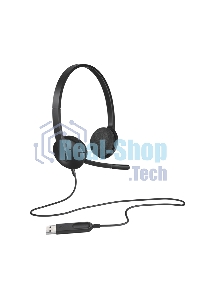 Гарнитура проводная Logitech Headset H340 USB graphite
