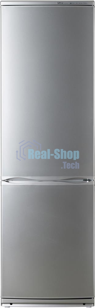 Холодильник Atlant ХМ-6024-080 серебристый двухкамерный 246/101л морозилка снизу