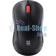 Мышь беспроводная Defender Bit MB-205 черный, 1200 dpi, радиоканал, USB, кнопки - 3