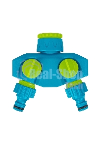 Разветвитель двухканальный, с внутренней резьбой 3/4