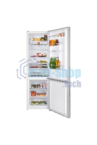 Холодильник Maunfeld MFF200NFBG бежевый двухкамерный 271/106л морозилка снизу, Total No Frost