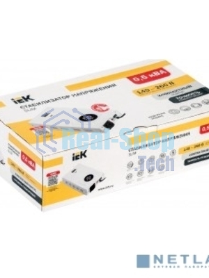 Стабилизатор напряжения настенный SLIM 0,5кВА IEK IVS22-1-D05-09