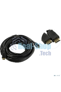 Кабель HDMI Exegate EX287727RUS EX-CC-HDMI2-15.0F (19M/19M, v2.0, 15м, 4K UHD, Ethernet, ферритовые кольца, позолоченные контакты)