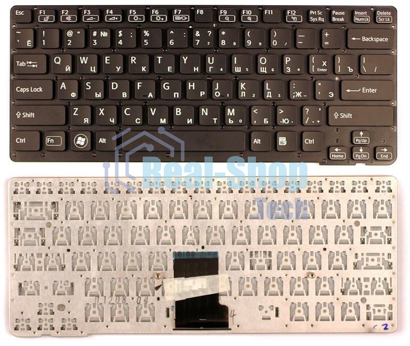 Клавиатура для ноутбука Sony Vaio VPC-CA VPCCA VPC-SA VPCSA черная
