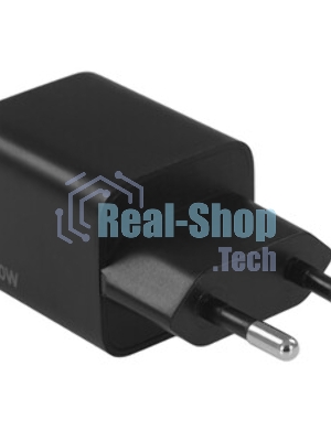 Зарядное устройство Cablexpert MP3A-PC-62, 20Вт GaN, 3А, QC4.0/PD, 1xUSB, 1xType-C, черный, пакет