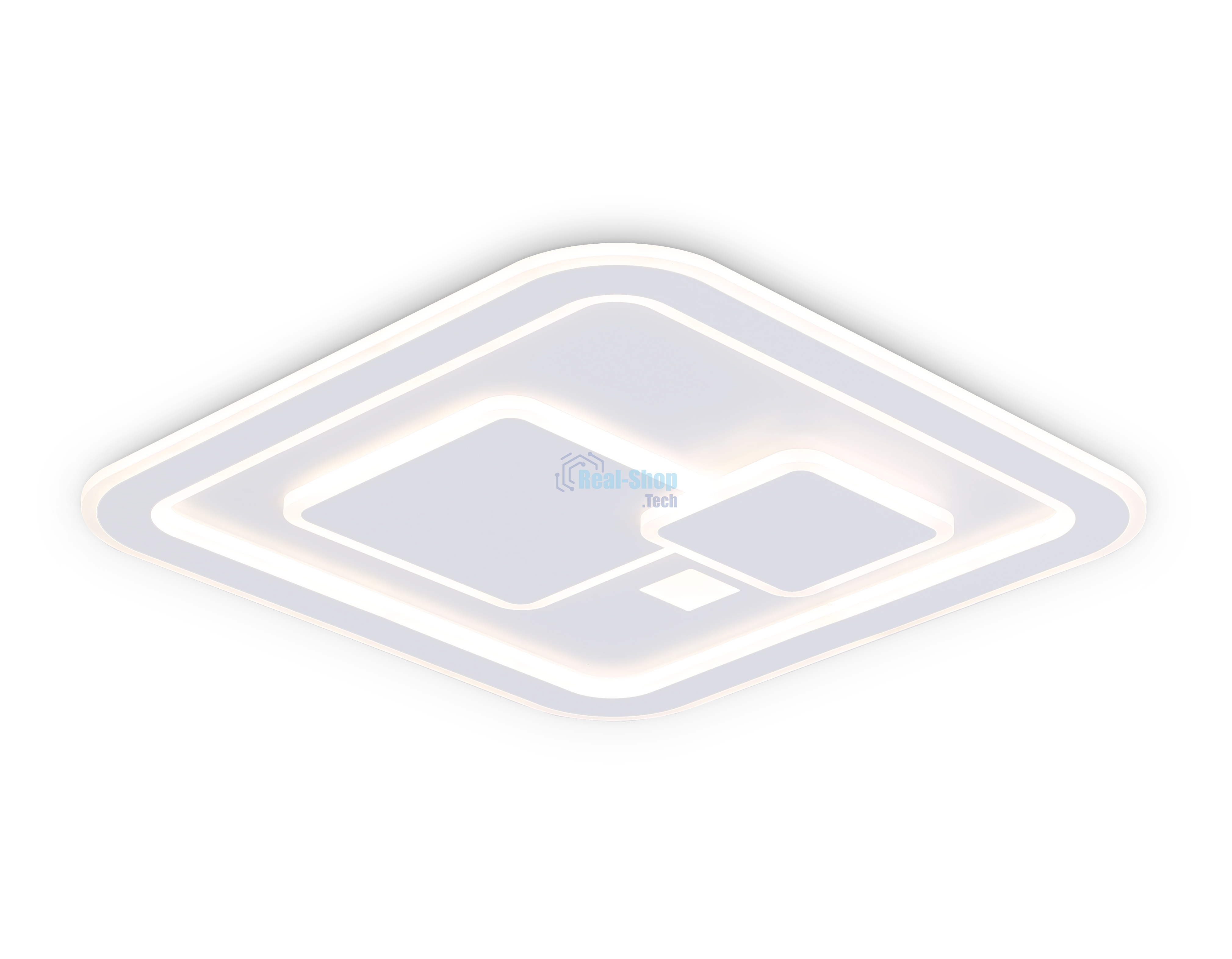 Светильник Ambrella light FA7712 WH белый 3000K-6400K 99W 480*480*60 (ПДУ РАДИО 2.4G)