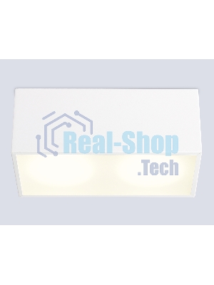 Светильник Ambrella light TN6534/2 WH белый IP44 GX53/2 200*100*80
