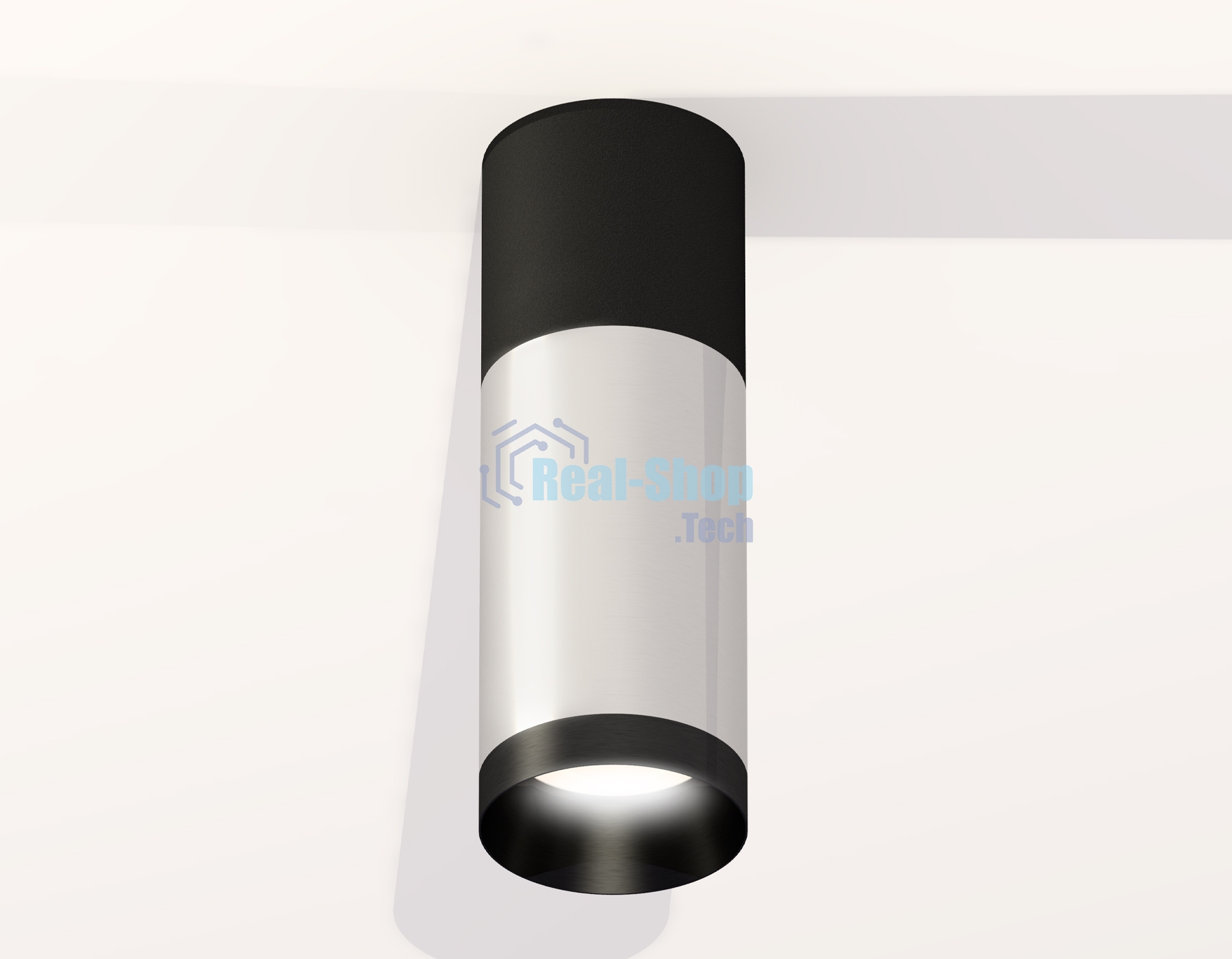 Светильник Ambrella Light XS6325060 PSL/SBK/PBK серебро полированное/черный песок/черный полированноый MR16 GU5.3