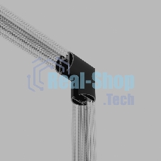 Mini Magnetic Коннектор угловой внутренний для накладного шинопровода Round (черный) 85216/00