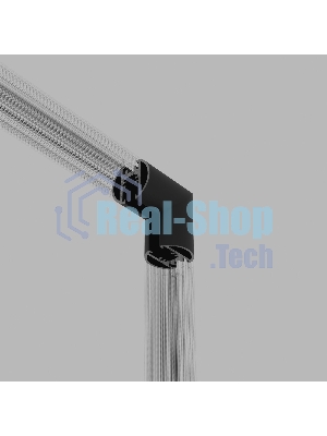 Mini Magnetic Коннектор угловой внутренний для накладного шинопровода Round (черный) 85216/00