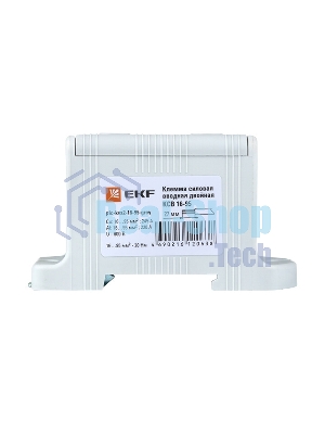 Клемма силовая вводная двойная КСВ 16-95 серая EKF PROxima plc-kvs2-16-95-grey EKF
